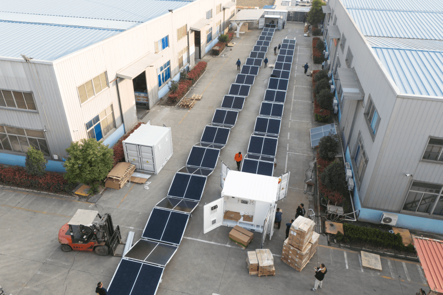 Rapid Deployment PV Storage for Military Bases: A Real-World Case Study