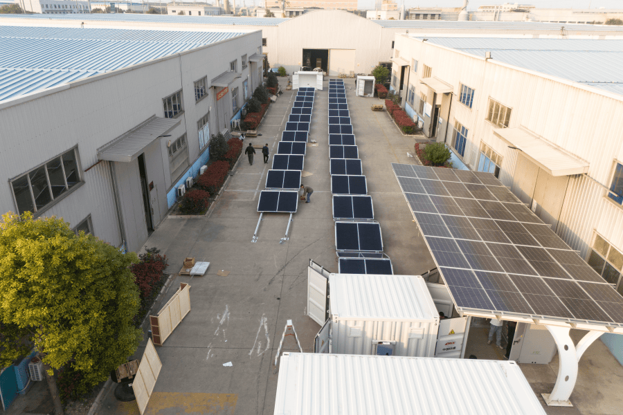 Step-by-Step Installation of Smart BMS Monitored Energy Storage for EV Charging